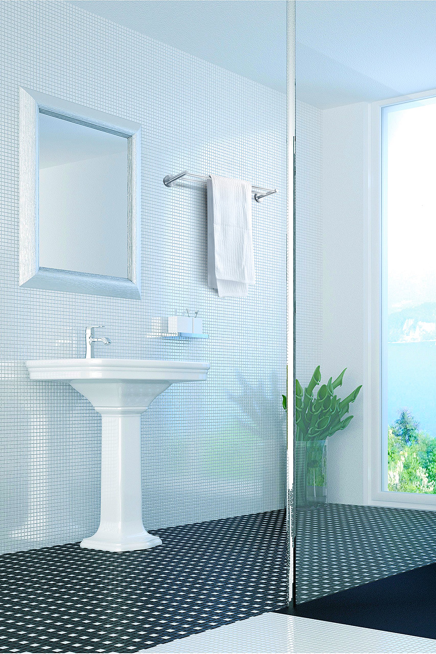 K06 Scaldasalviette in acciaio inox e rame By P&Bhusri