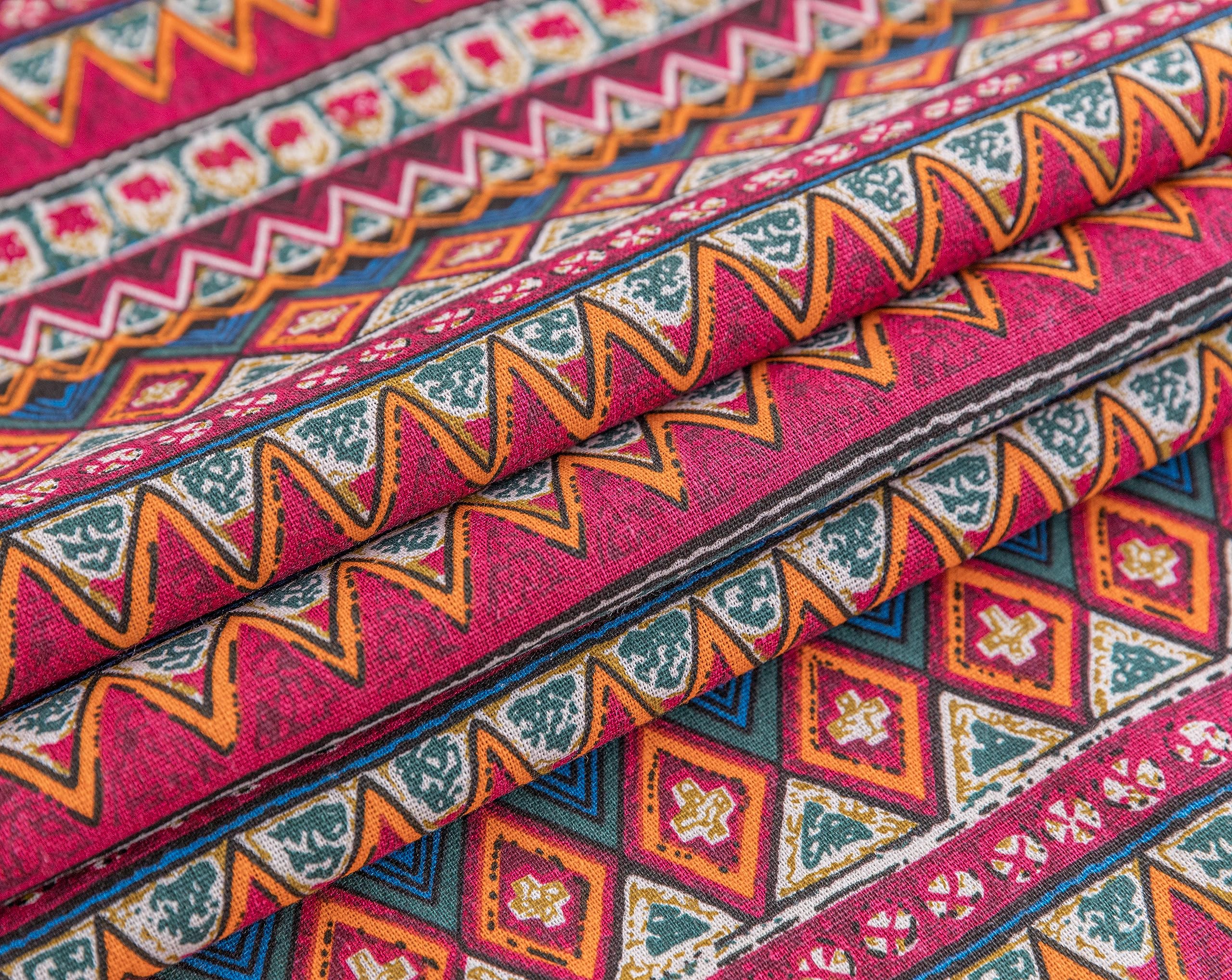 ShopINess Tovaglia Impermeabile e Antimacchia Tovaglia Cerata in Stile Etnico Tovaglia da Tavola Decorazione per la Casa (140x200 cm, Style 1)