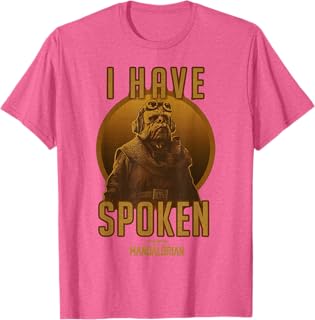 The Mandalorian Kuiil I Have Spoken Portrait Camiseta