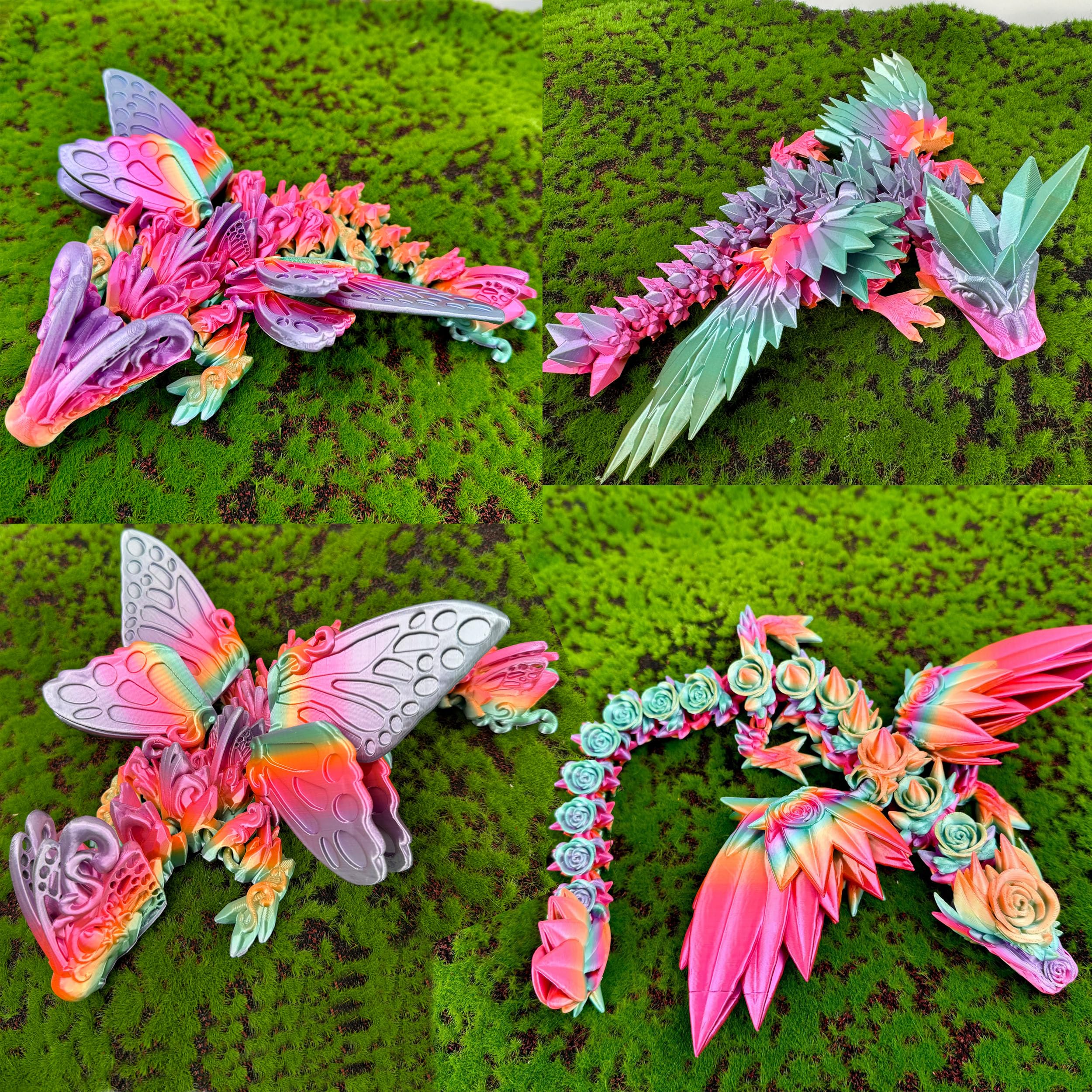 Stronghero3D PLA 3D Printer Filament 1.75mm,Candy Silk Rainbow,Multi Color,Net Weight 1kg(2.2lbs) Accuracy +/-0.05mm