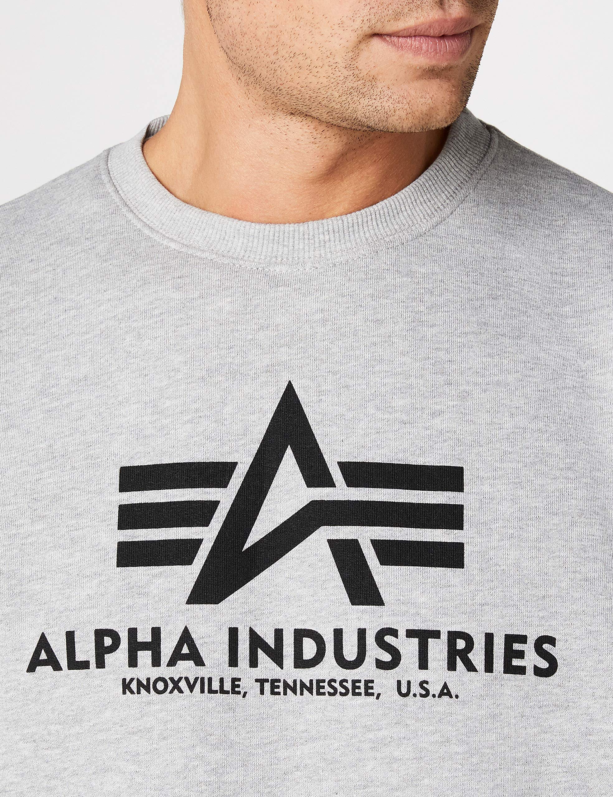 Alpha Industries Herren Basic Sweater Sweatshirt für Herren Sweatshirt (1er Pack) - 5