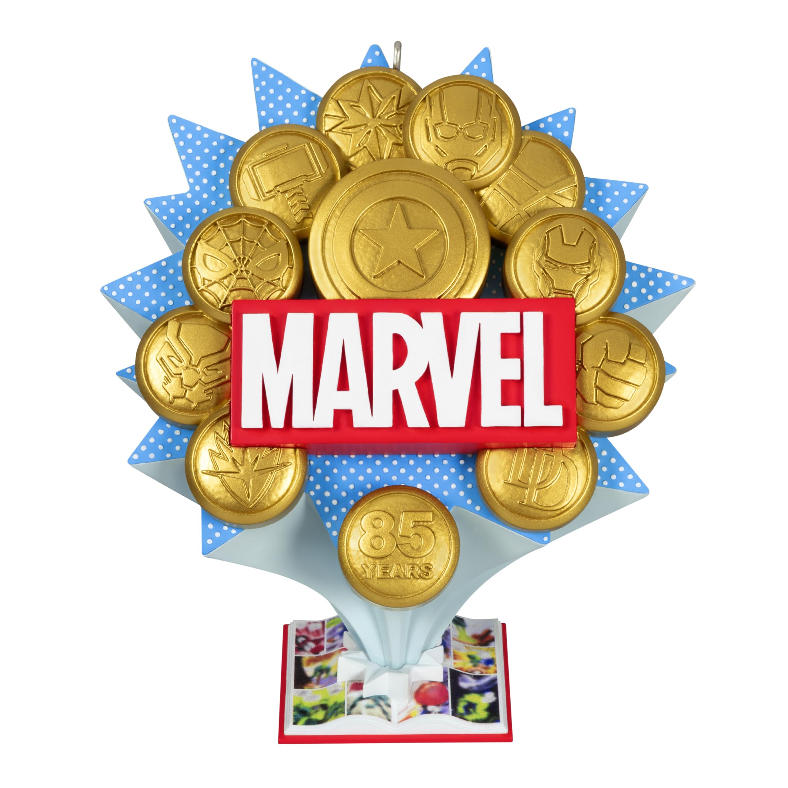 Hallmark Keepsake Weihnachtsschmuck 2024, Marvel: Celebrating 85 Years, Geschenke für Marvel-Fans