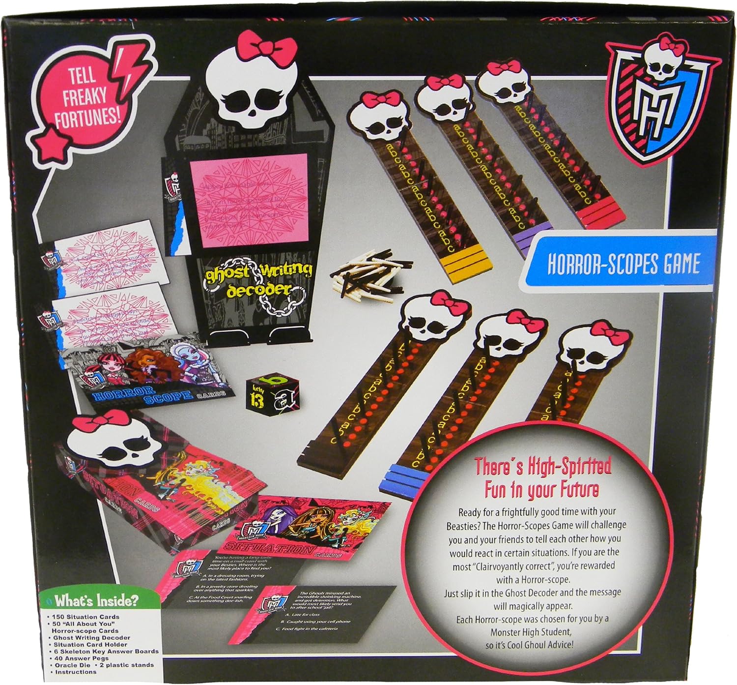 Disney Monster High Horror Scopes Game