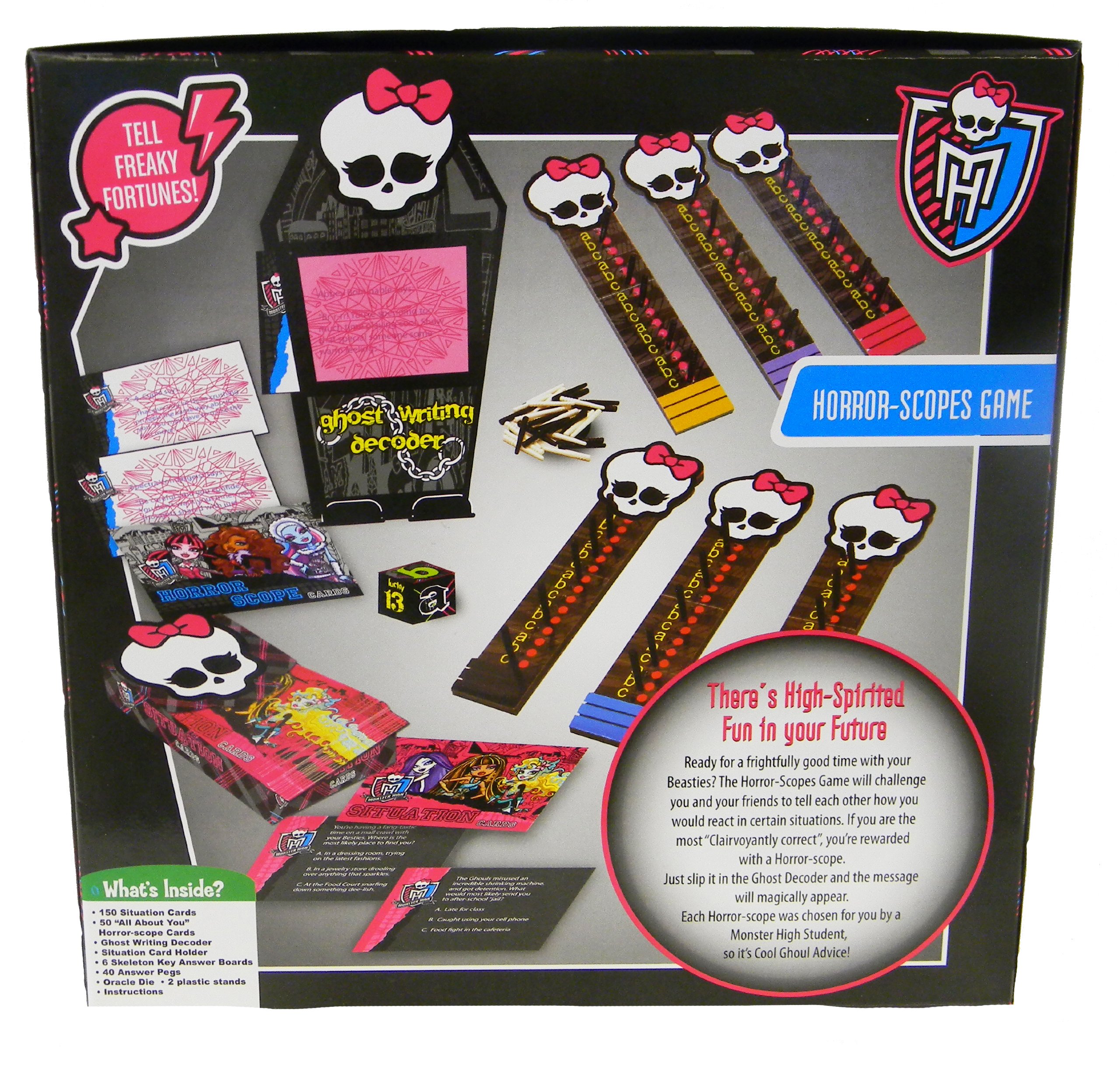 Monster High Horror Scopes Game
