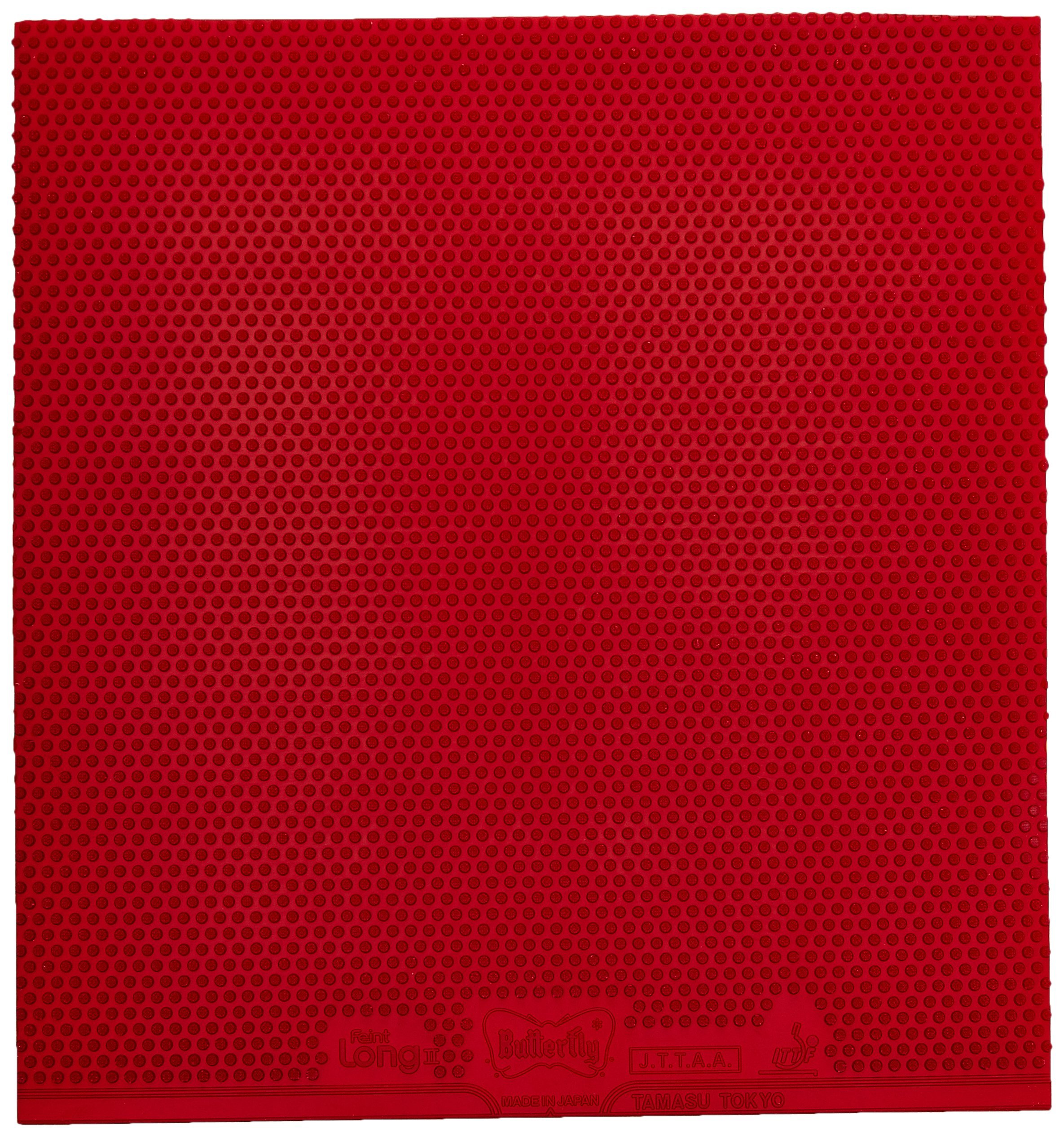 Buy Butterfly Feint Long II Table Tennis Rubber (Red) Online at