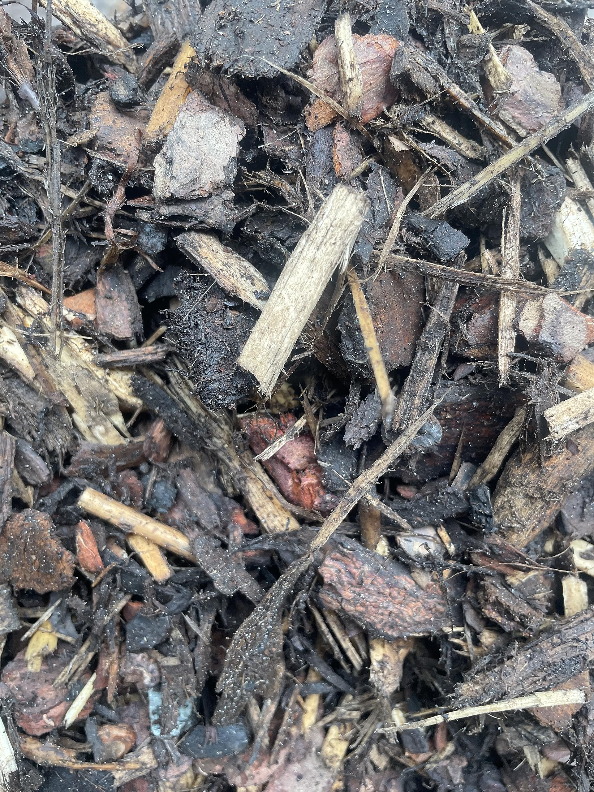 2880L Rindenmulch grobe Stücke Garten Beete Unkrautschutz in Top Qualität Einstreu Rinde 48 Säcke a 60L