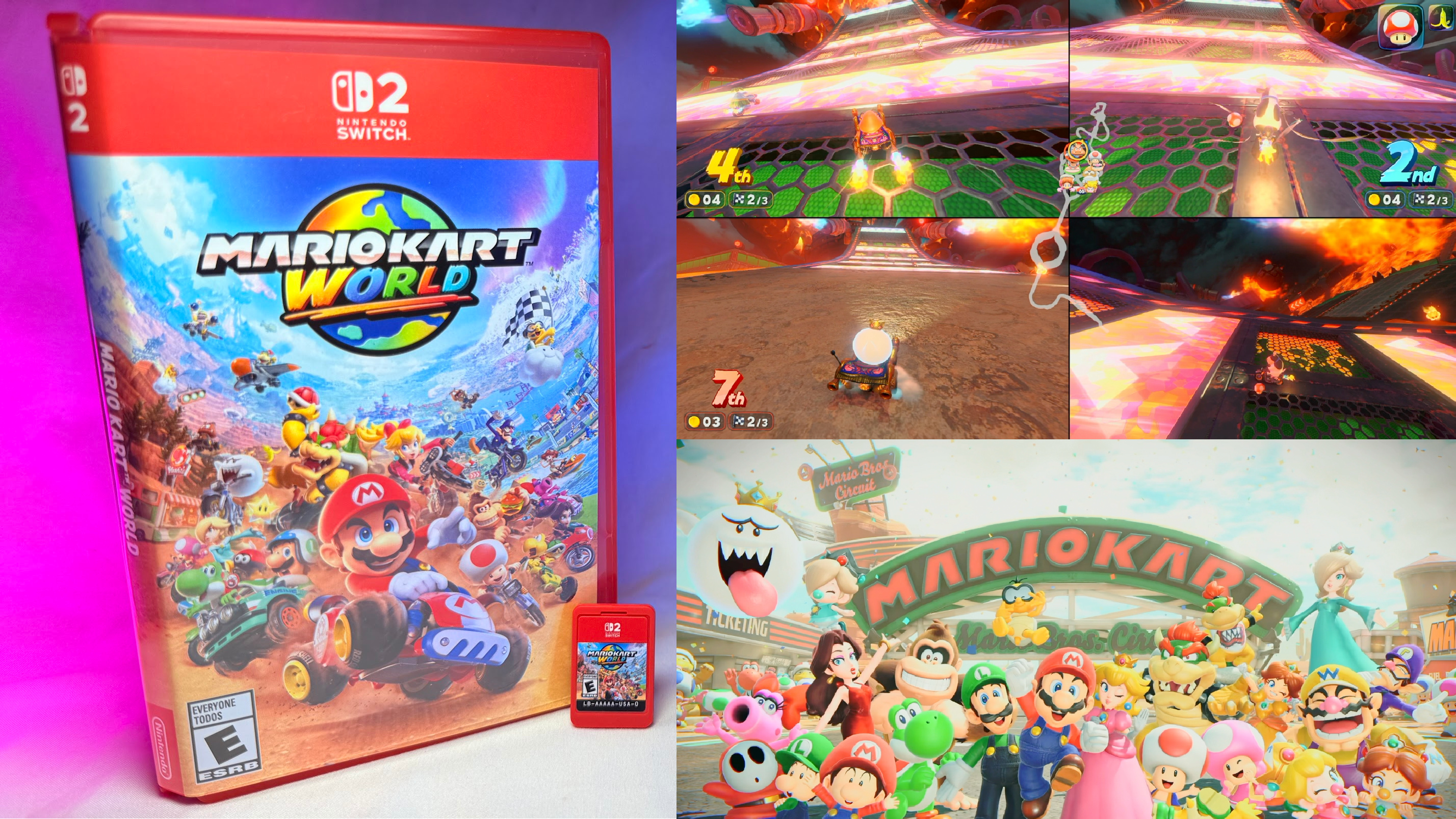 【美品】MARIOKART WORLD Nintendo Switch Mario Kart World Nintendo Switch OLED Skin – Lux Skins Official