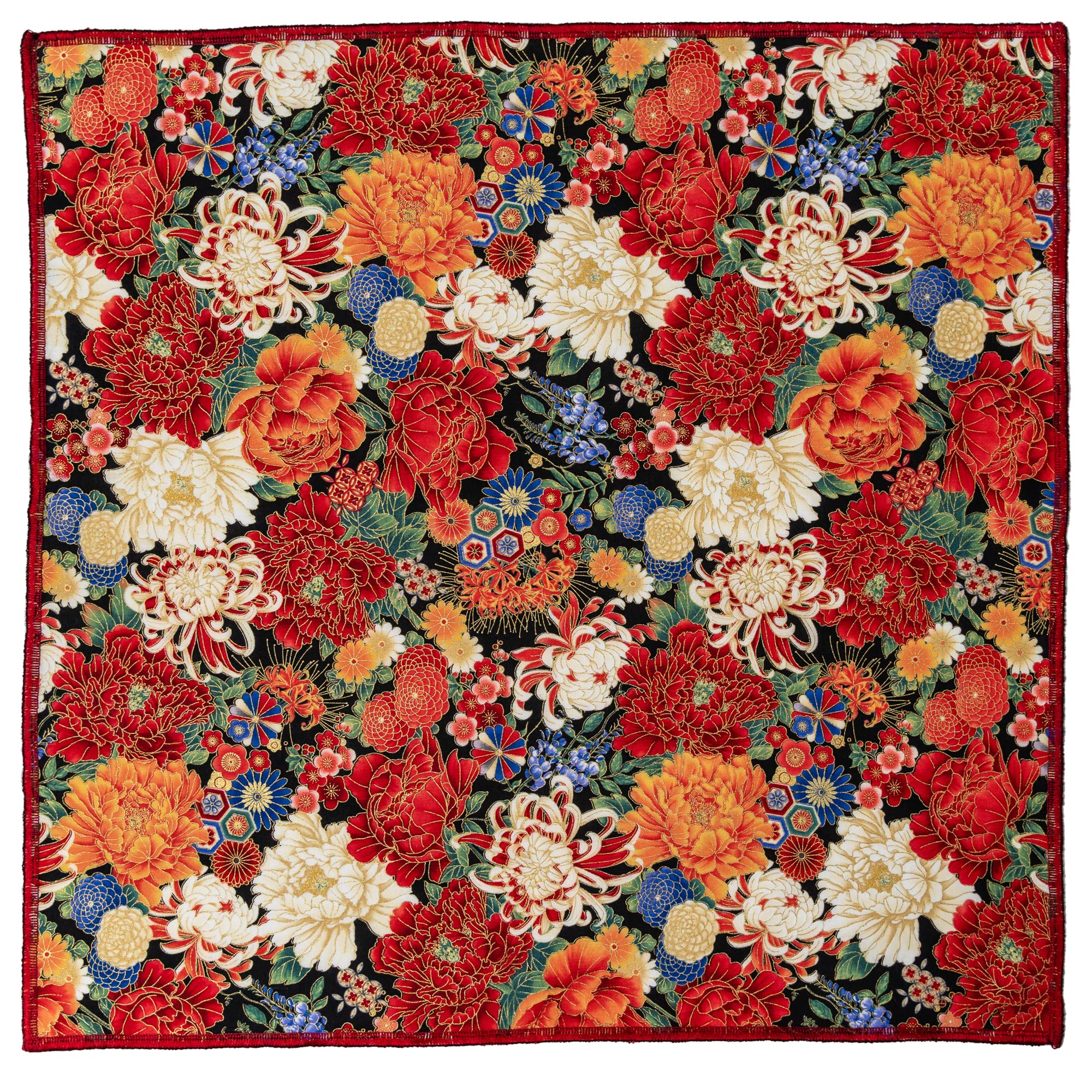 Oriental Flowers Blooms Bandana