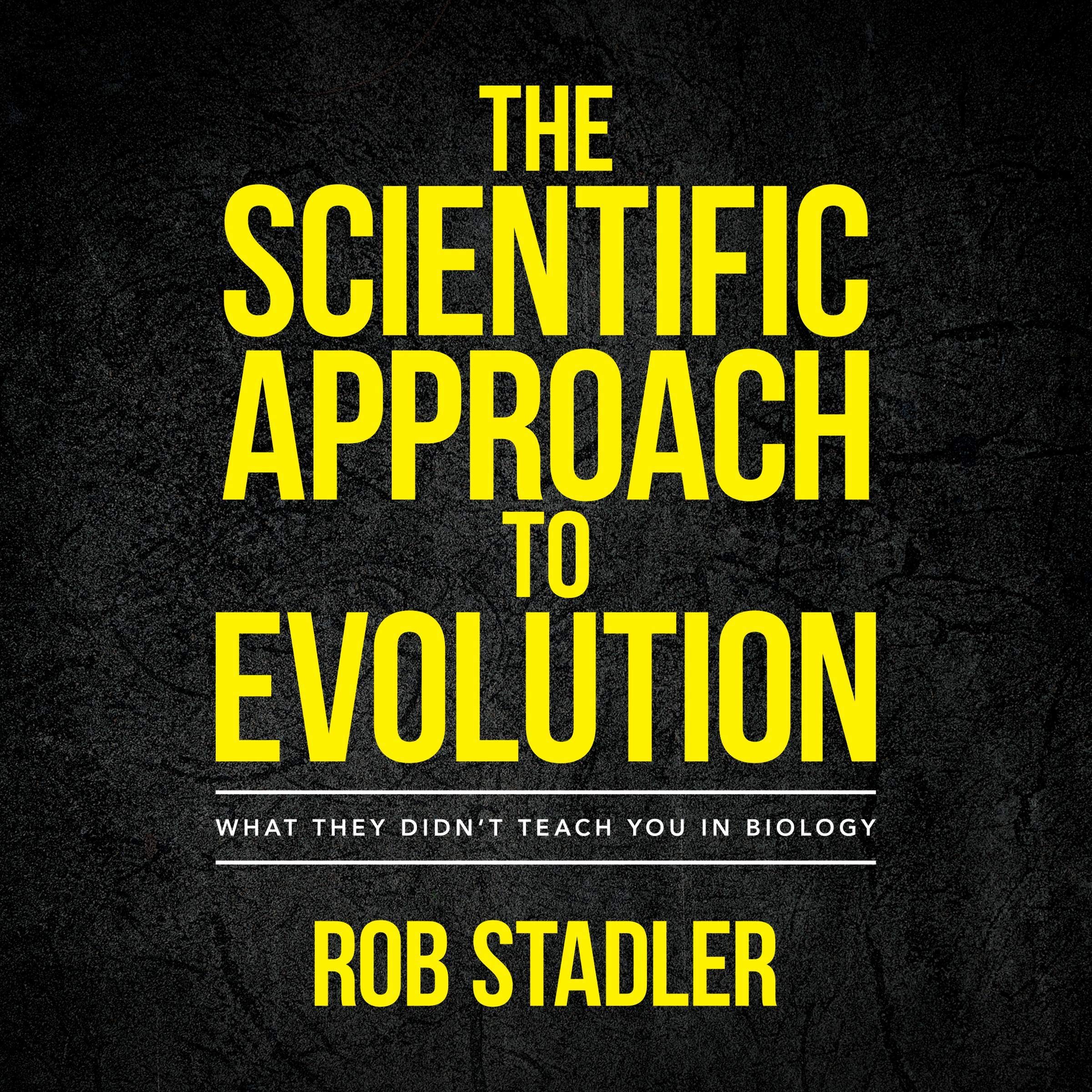 Cover art for The Scientific Approach to Evolution
