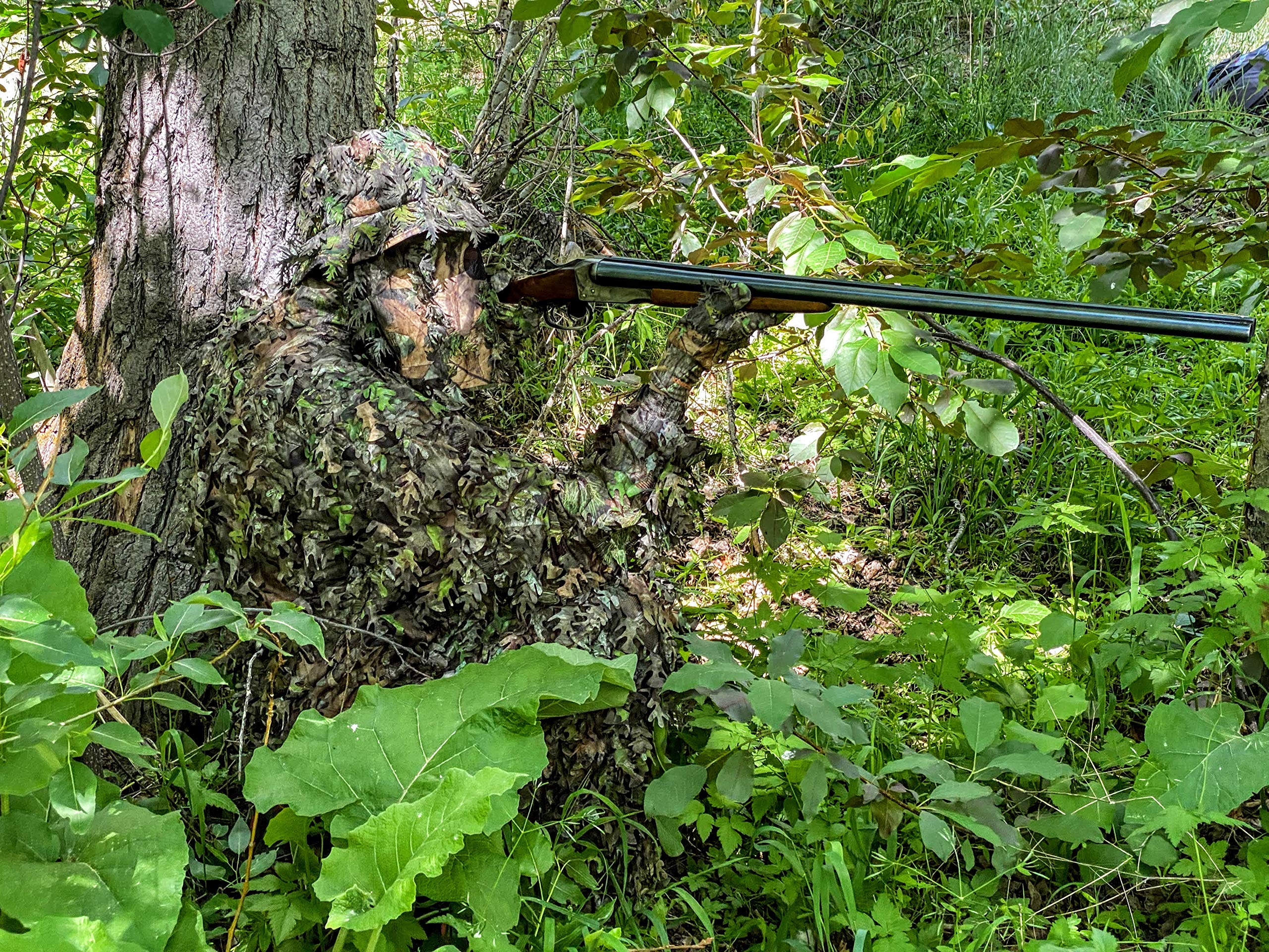 Amazon | QuikCamo 3D Leafy Camo Suit、Mossy Oak オリジナル ボトム