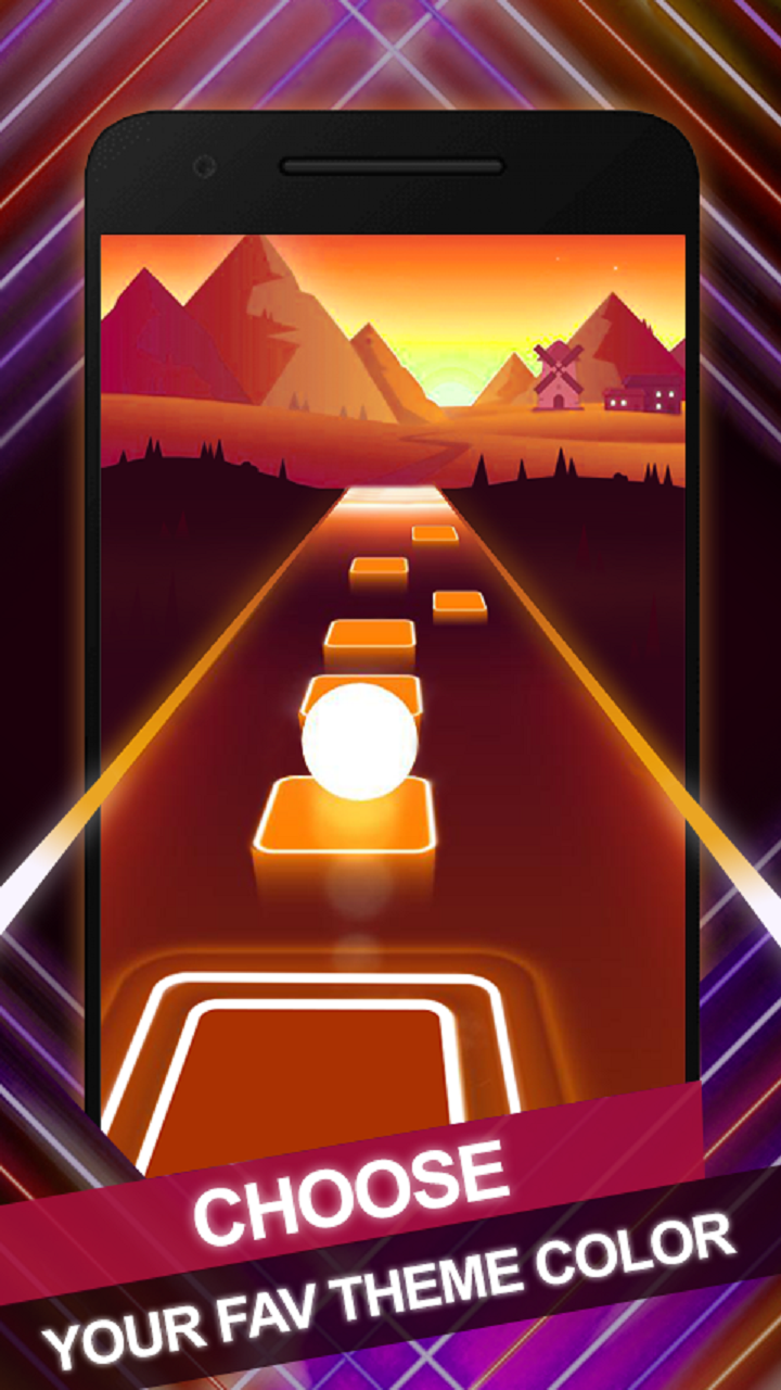 Ball Hop Neon Tiles Free EDM Music Rush Game! App on Amazon Appstore