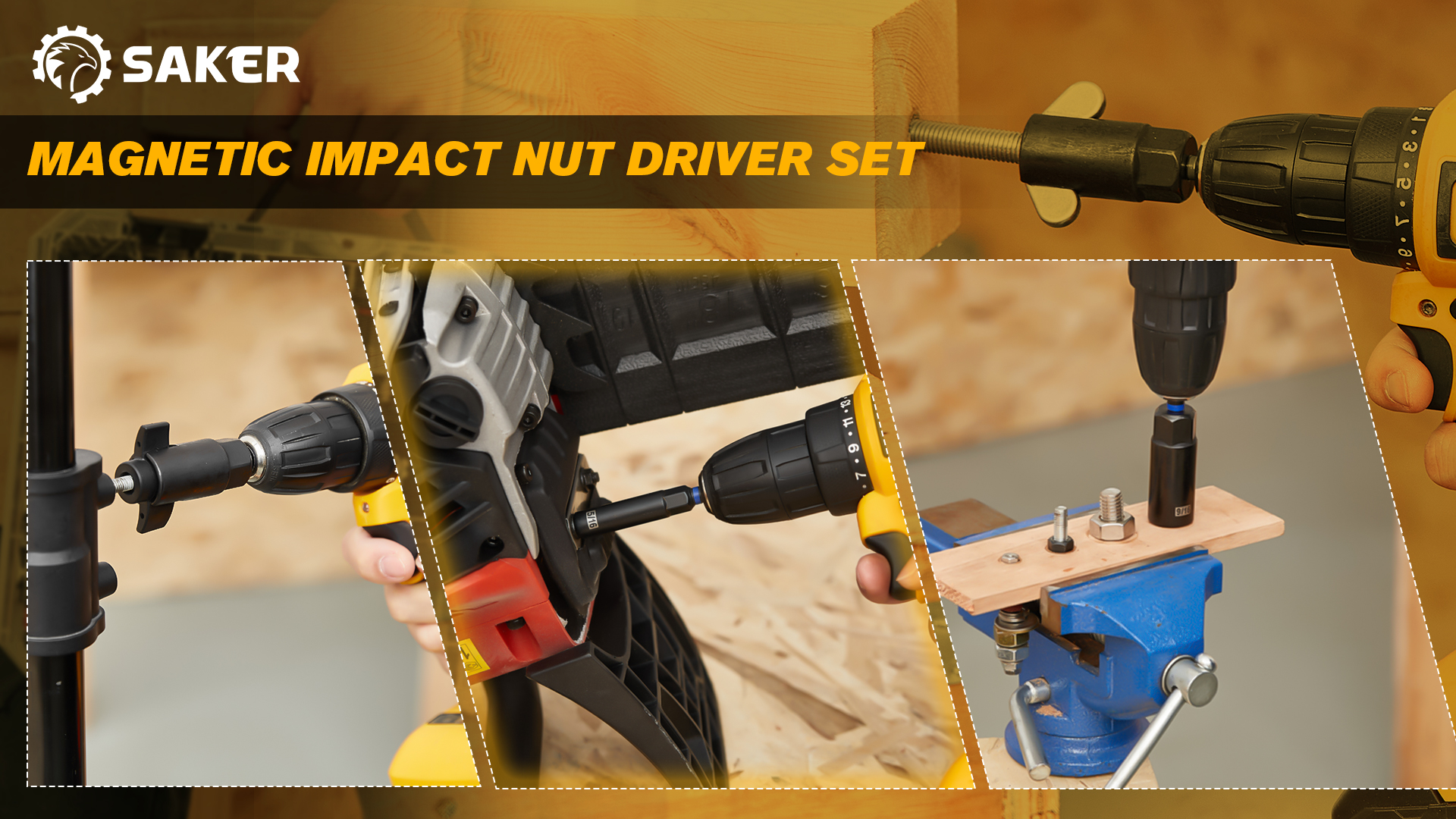 Amazon.com: Saker 80-Piece Magnetic Impact Nut Driver Set, SAE