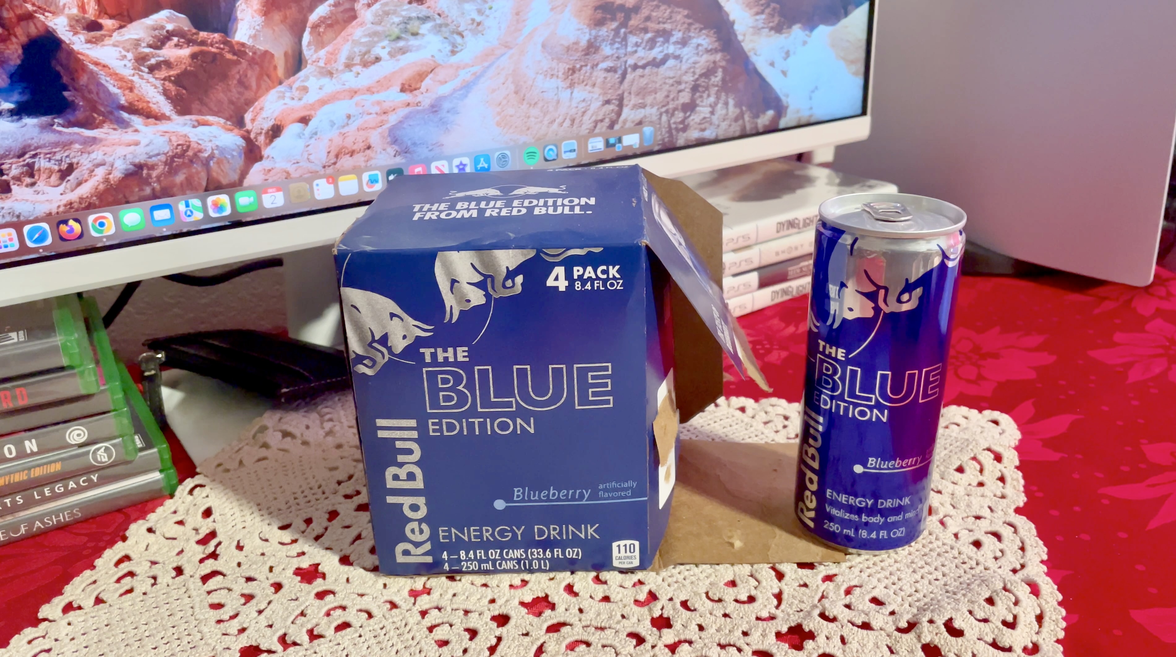 Watch Red Bull Blue Edition Blueberry Review Watch This !!! on
