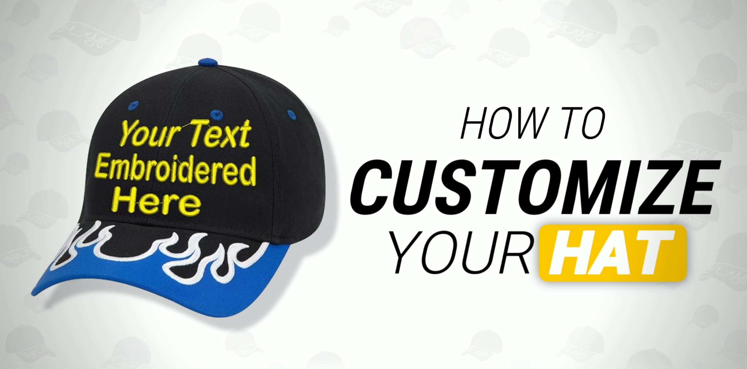 Custom Hat Flexible Fit Delta Bordada miniatura 5