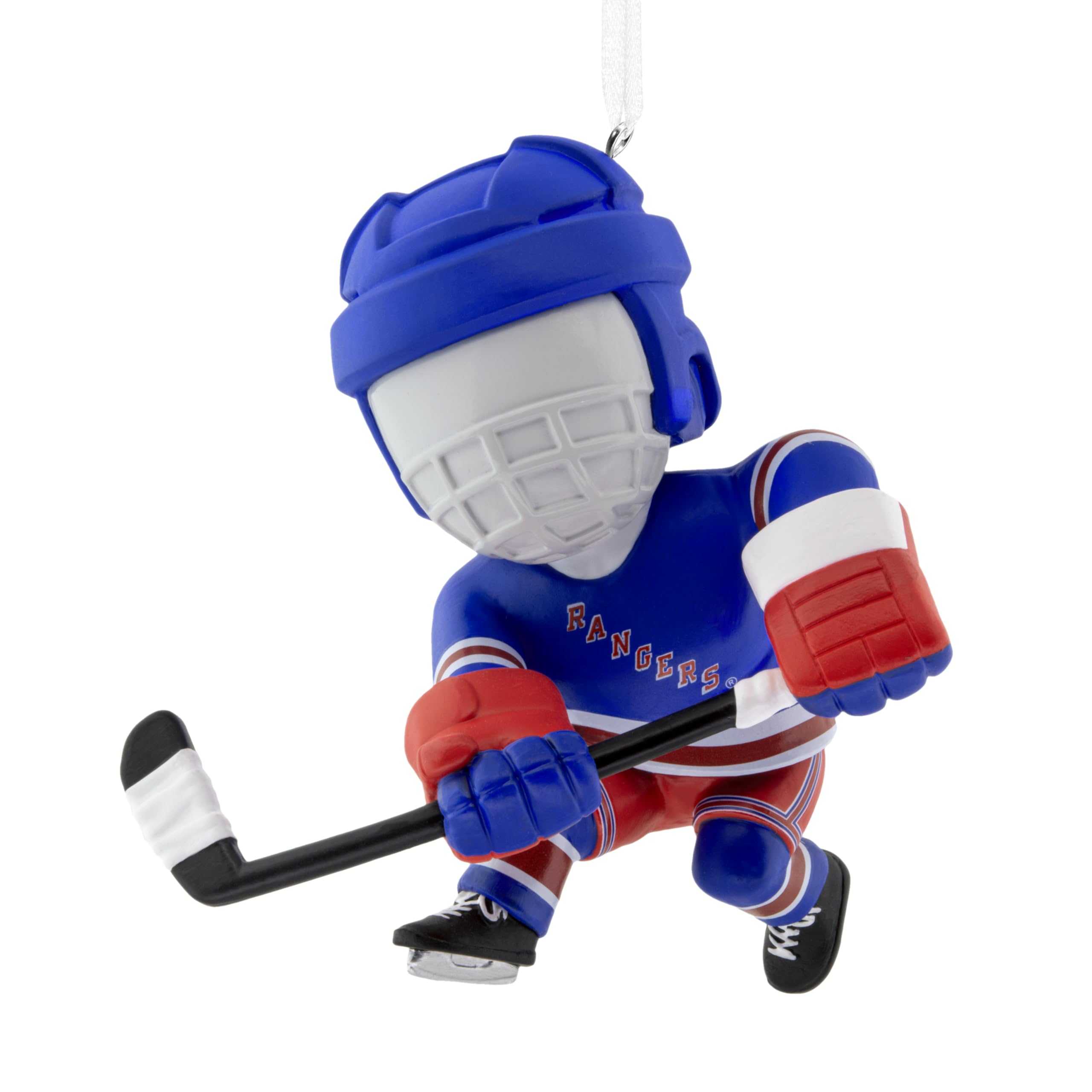 Hallmark Christmas Ornament, NHL New York Rangers Hockey Player Ornament, Gifts for Sports Fans