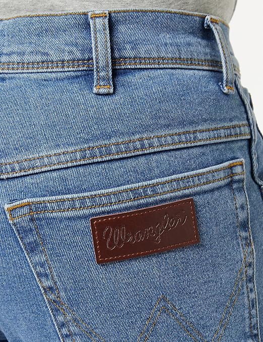 Wrangler Texas Slim Jeans Blu da Uomo W12SM511Q : Amazon.ca: Clothing,  Shoes \u0026 Accessories