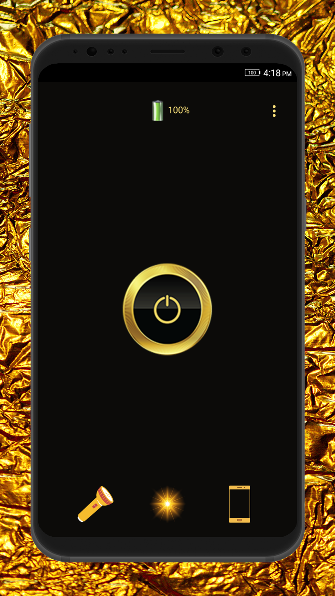 Golden Flashlight for Android
