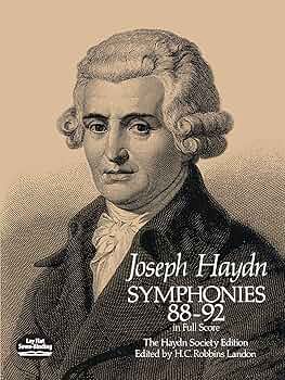 Amazon | Haydn: Joseph Haydn: Symphonies 88-92 in Full Score