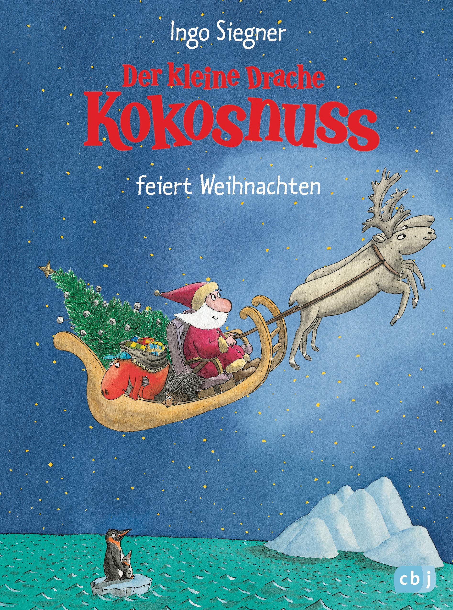 Der kleine Drache Kokosnuss feiert Weihnachten (Die Abenteuer des kleinen Drachen Kokosnuss 7) (German Edition)