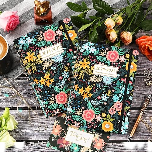 Miniatura 2 de Agenda 2024-2025  Agenda académica 2024-2025, julio 2024 a junio 2025, agenda semanal y mensual 2024-2025 con pestañas, 6.3 x 8.4 pulgadas, tapa