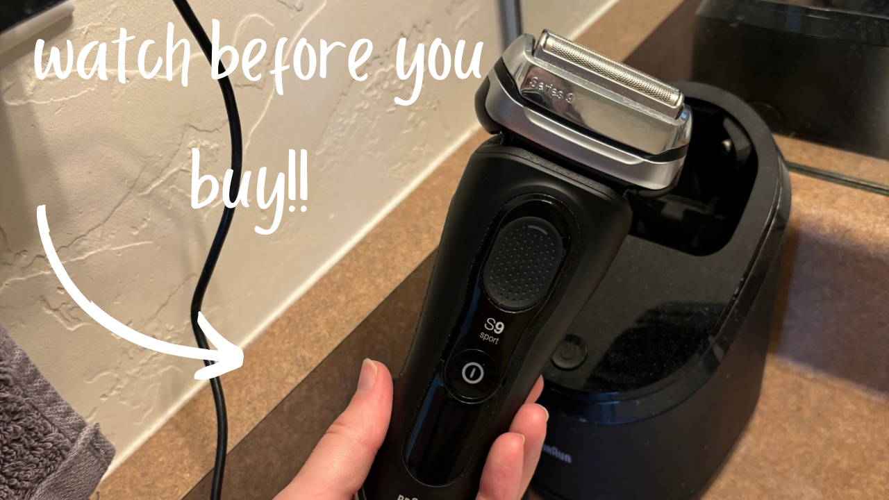 Watch HONEST REVIEW! Braun series 9 sport shaver on Amazon Live