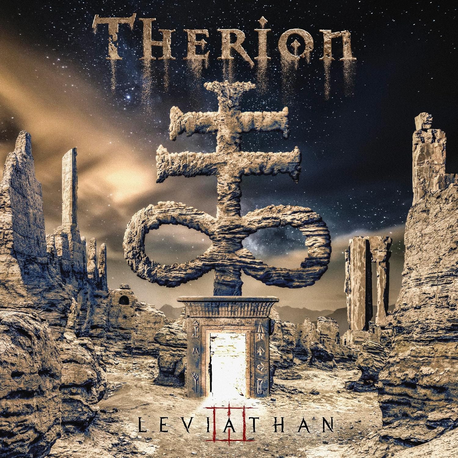 Leviathan III por Therion — capa do álbum