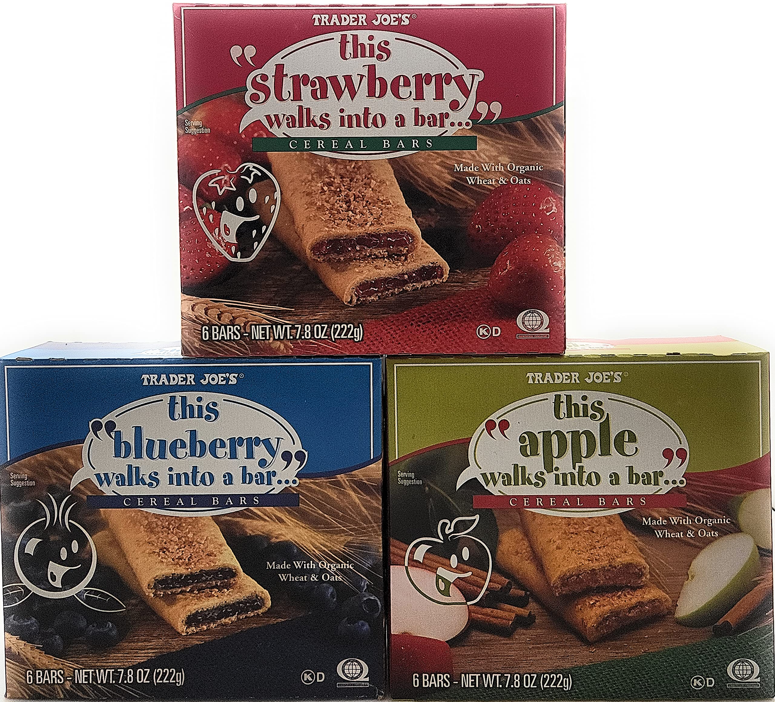 Trader Joe'sCereal Bar Variety Pack - 3 Flavors