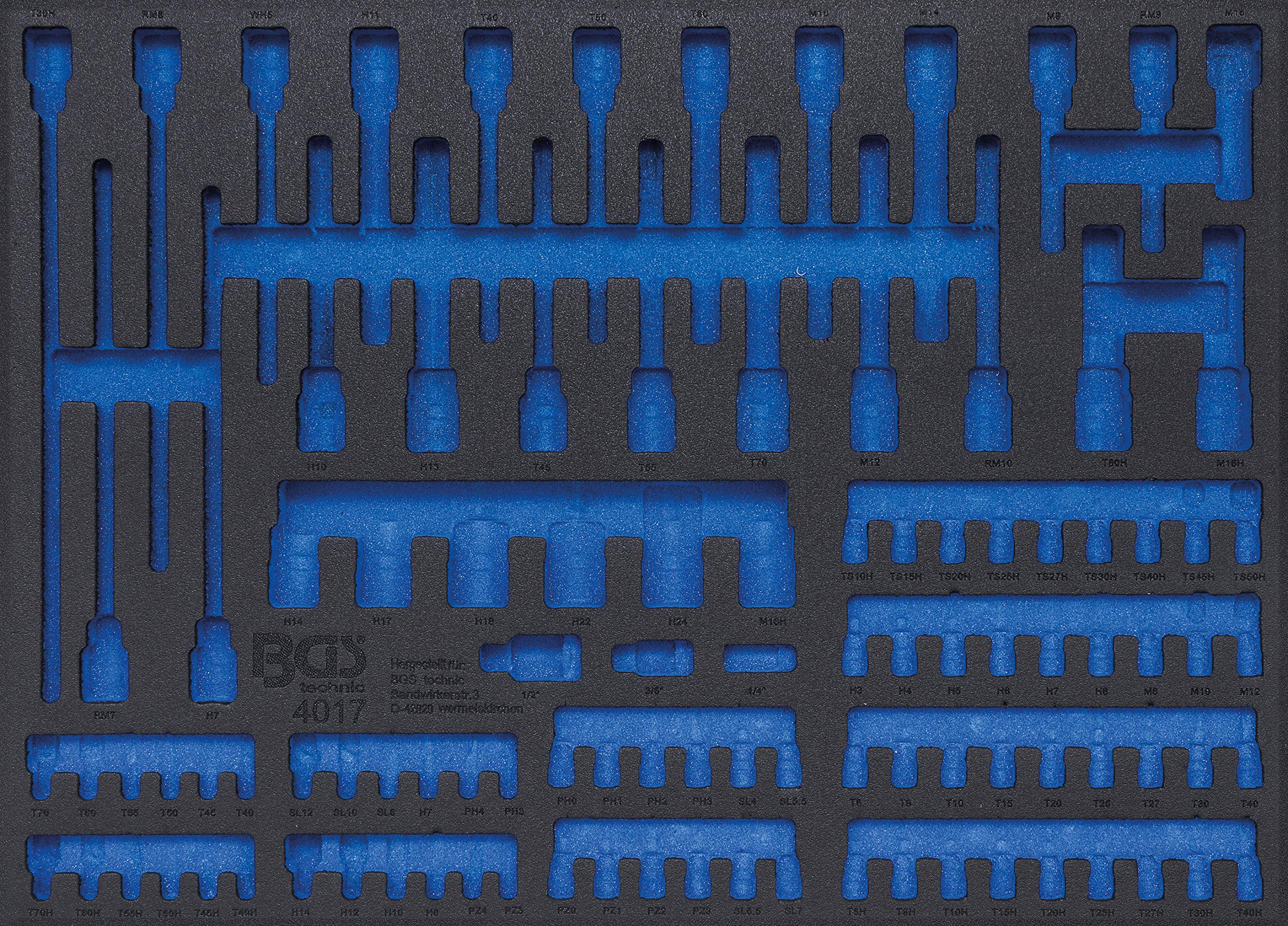 BGS 4017-5 | Tool Tray 3/3 | empty | for BGS 4017