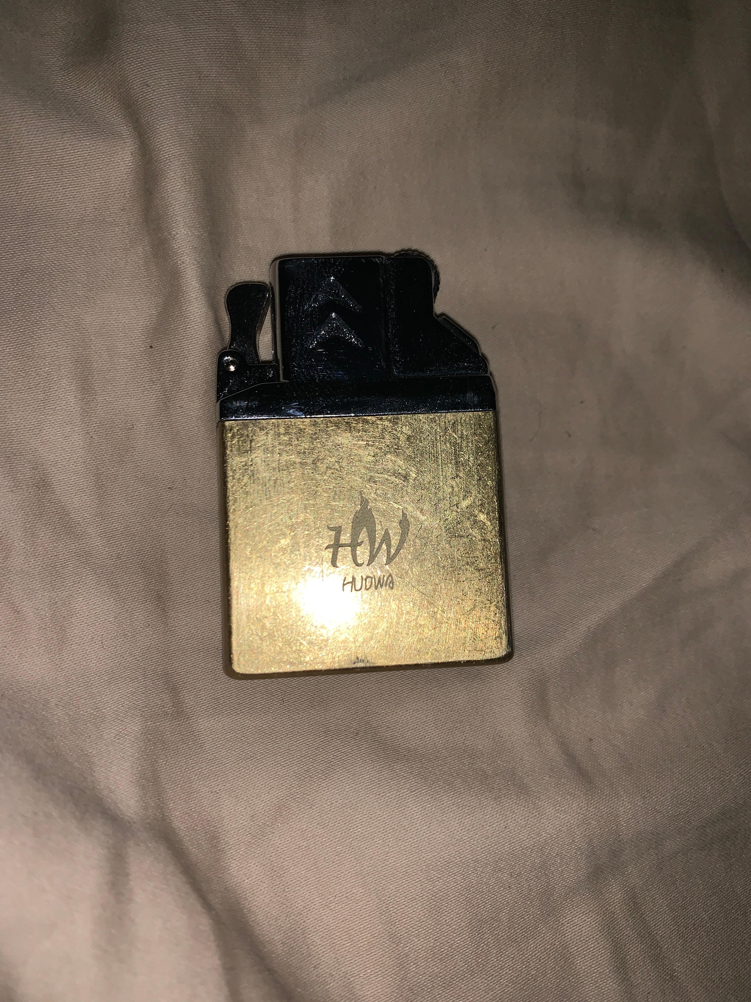 Other Zippo Lighters Collectibles Zippo 168 Brushed Brass Armor Lighter Z Plus Insert Bundle Yoshida Shika Net