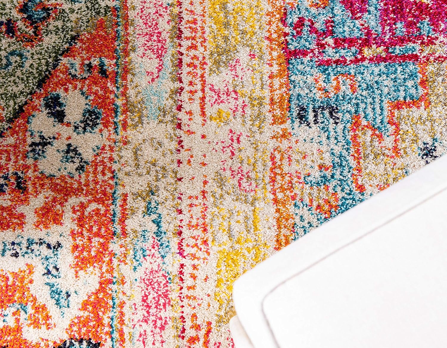 Unique Loom Monterey Collection Area Rug - Pochteca (2' x 3' 1" Rectangle Multi/Blue)