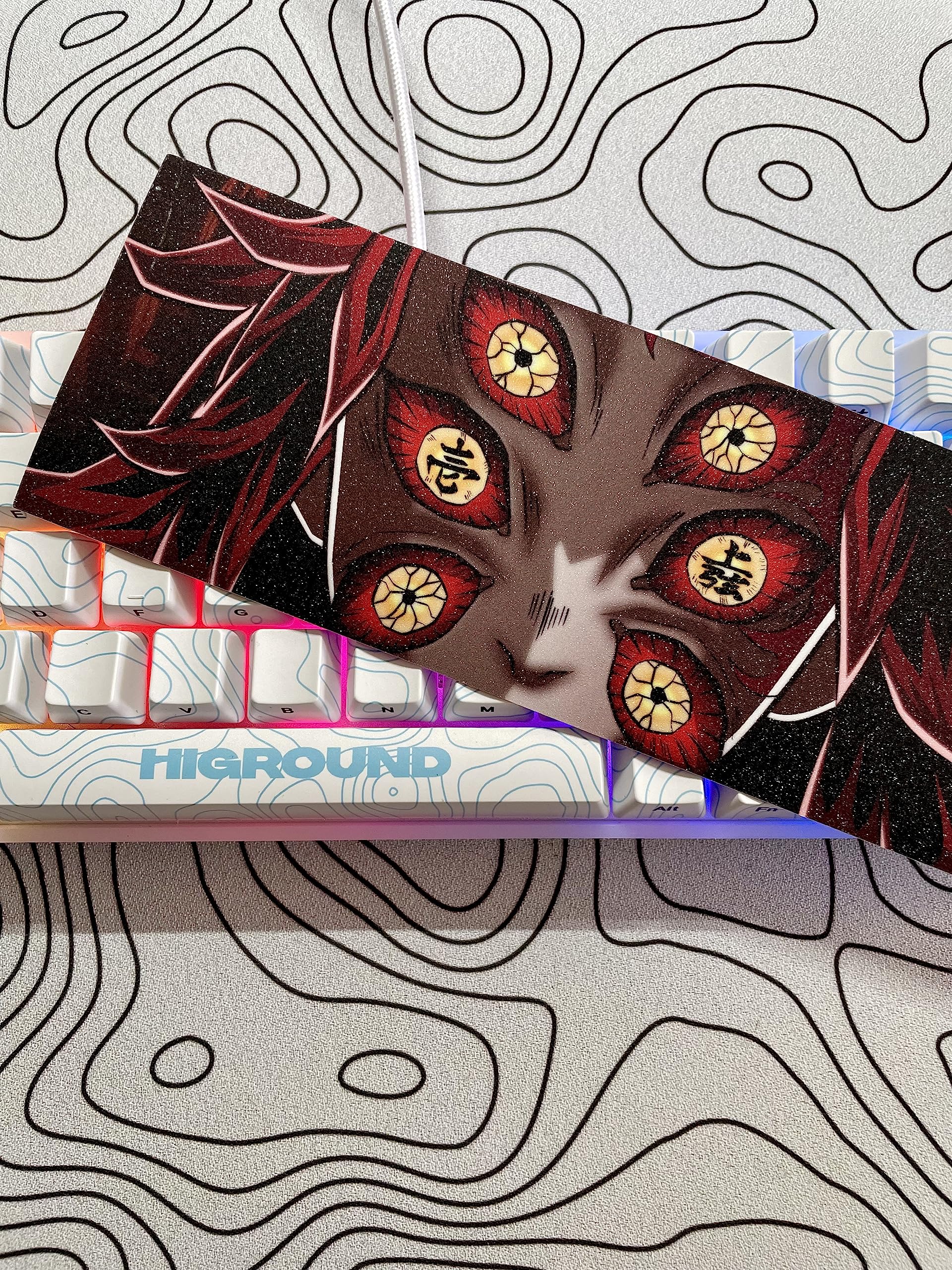 Buy Anime Car Decals, Kokushibo Upper Moon 1 Car Sticker, Waterproof