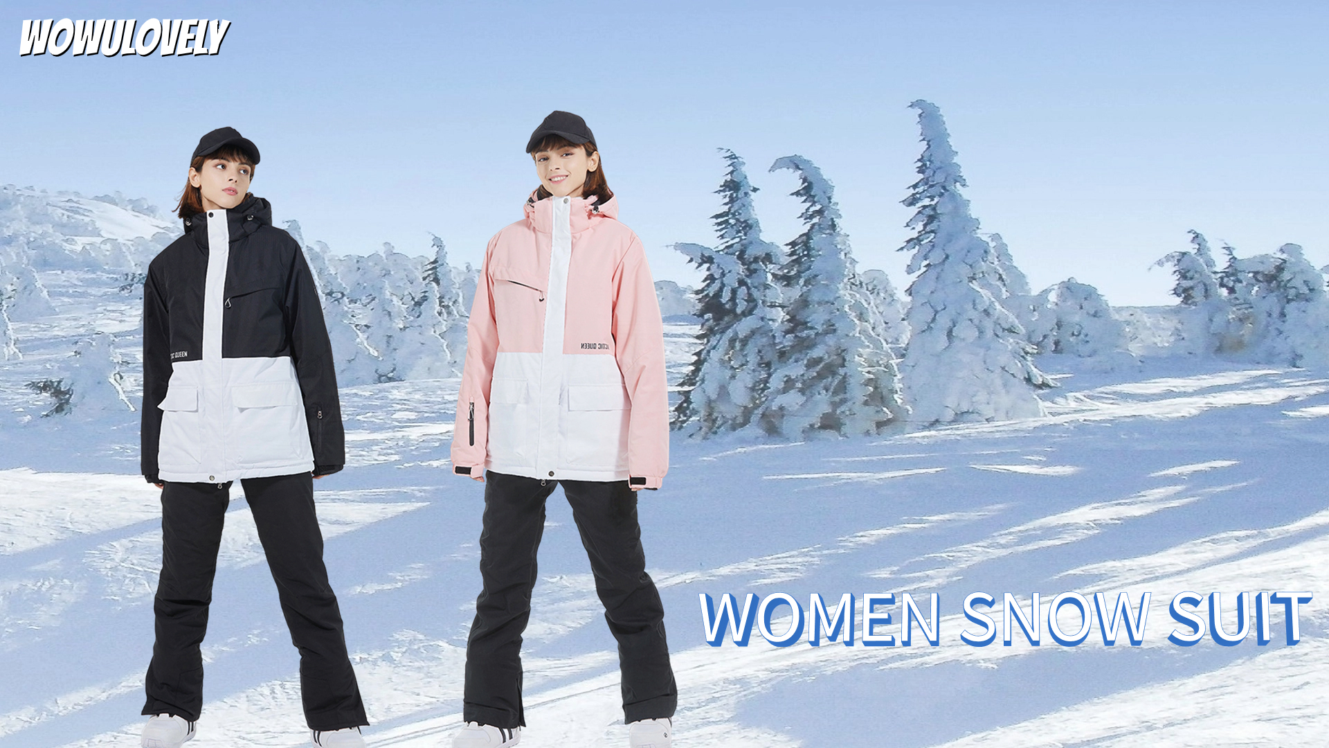 Amazon.com: WOWULOVELY Women's Winter Skisuit Waterproof Windproof
