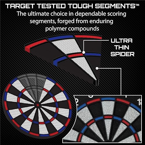 Miniatura 2 de Fat Cat Electronx Diana electrónica de punta suave con gabinete.