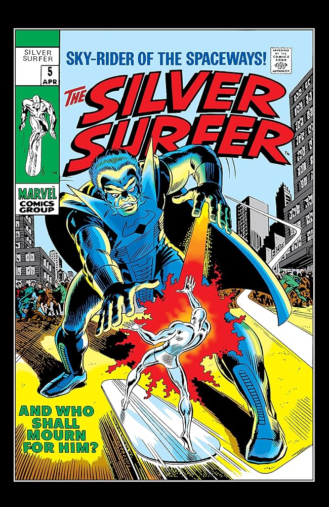 アメコミ・英語　シルバーサーファー　①〜⑤巻セット アメコミ・英語 シルバーサーファー ①〜⑤巻セット アメコミ・英語