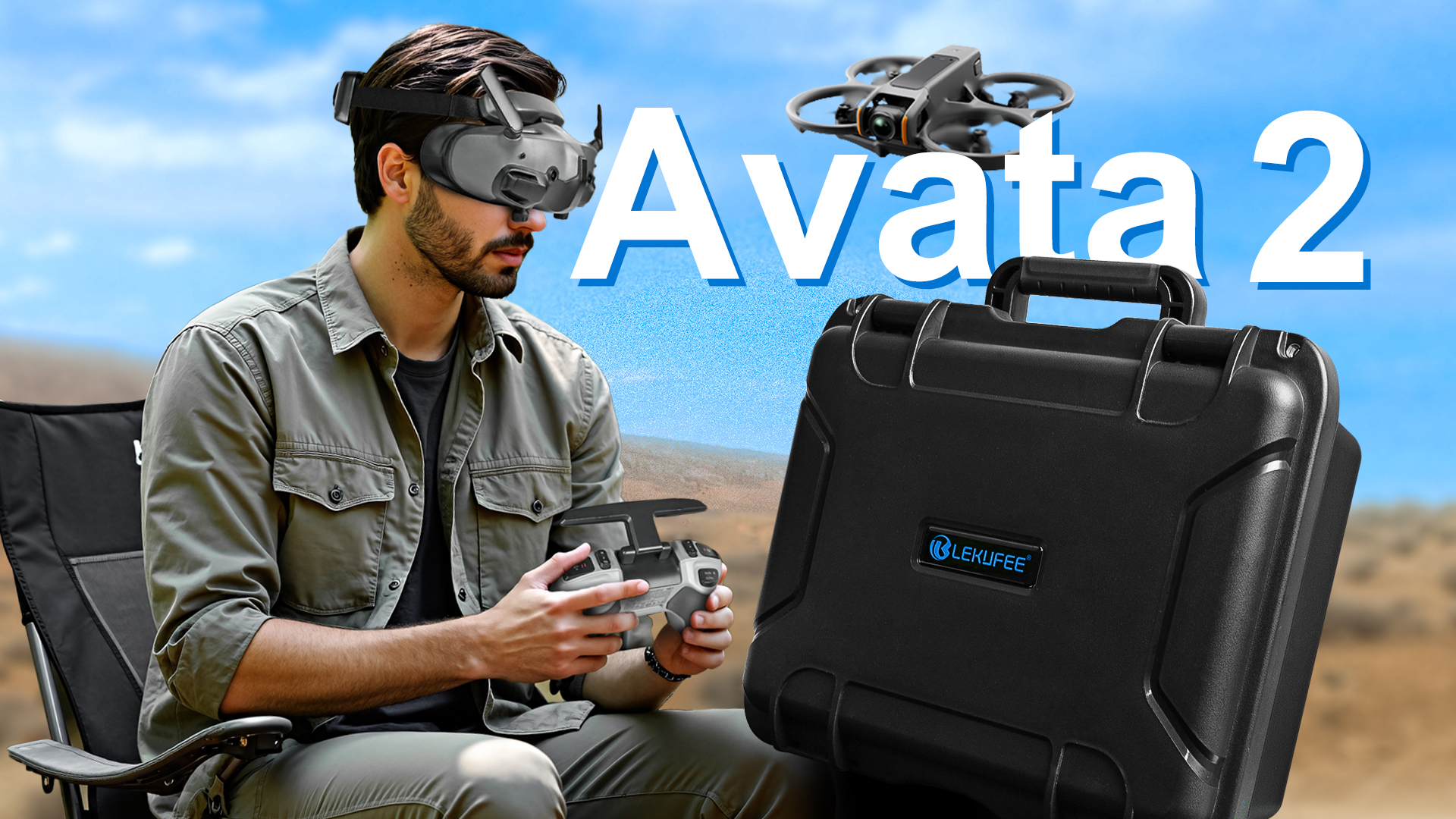 Amazon.co.jp: Lekufee 防水ハードキャリングケース DJI Avata 2