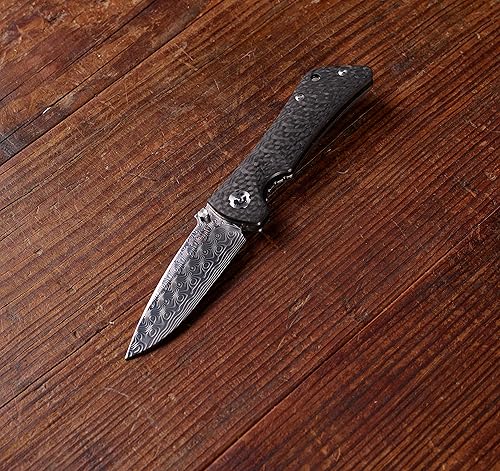 Miniatura 6 de Southern Grind Cuchillo plegable Spider Monkey Drop Point con mango de fibra de carbono