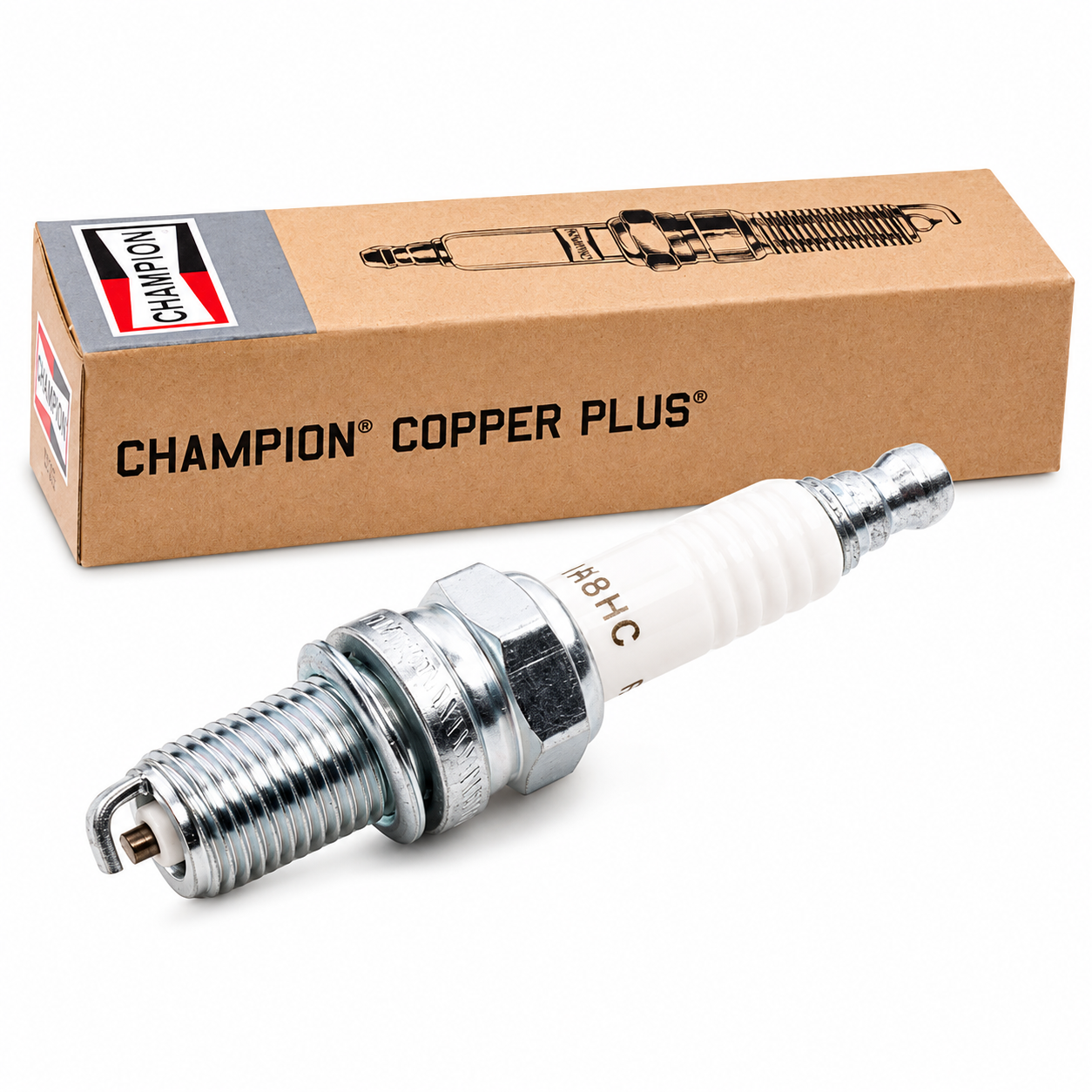 Amazon.com: Champion Copper Core Plus RA8HC Spark Plug RA8HC