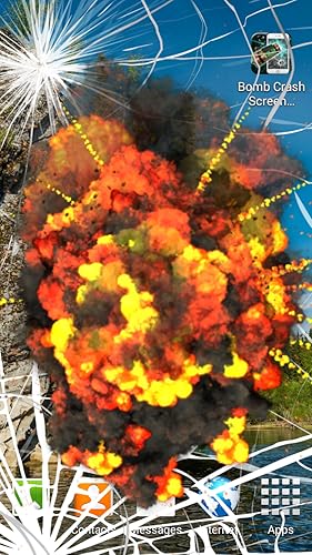 Bomb Crash Screen Simulator