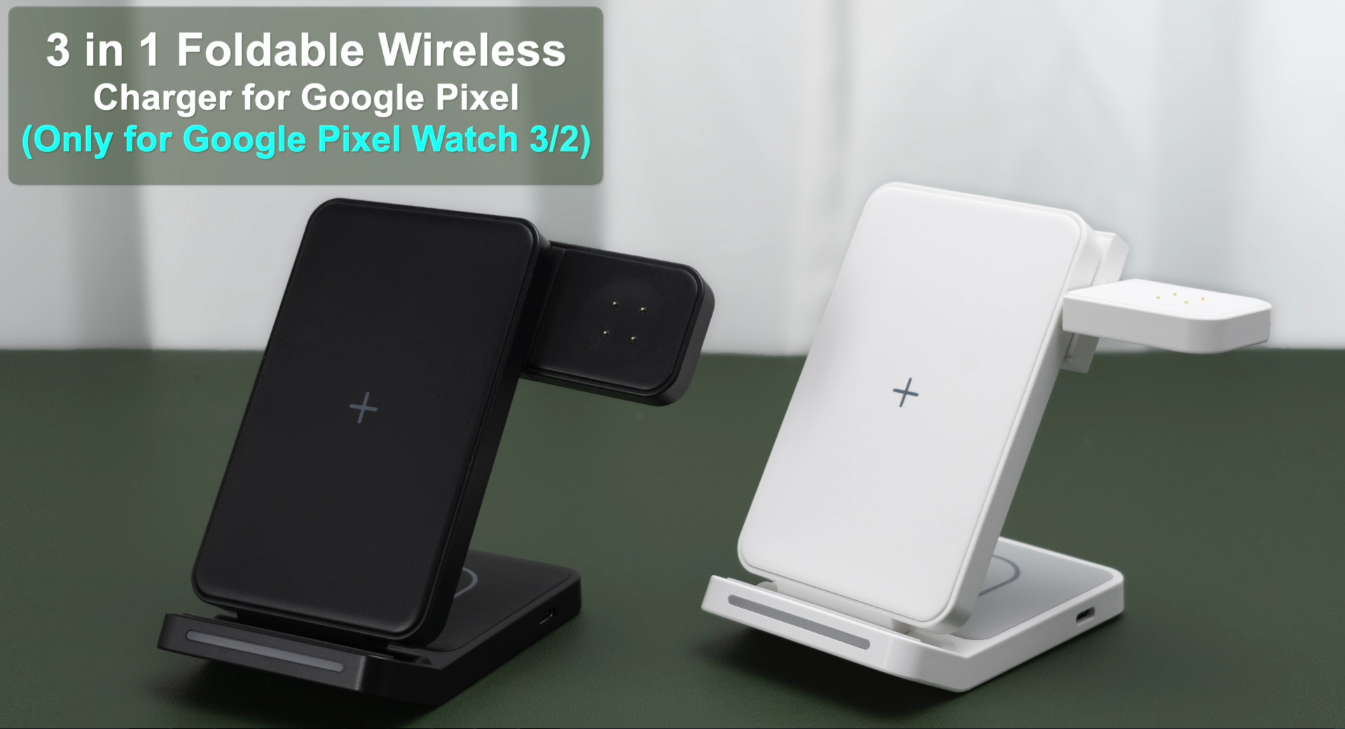 Amazon.com: Foldable Wireless Charger for Google Pixel Watch 3/2
