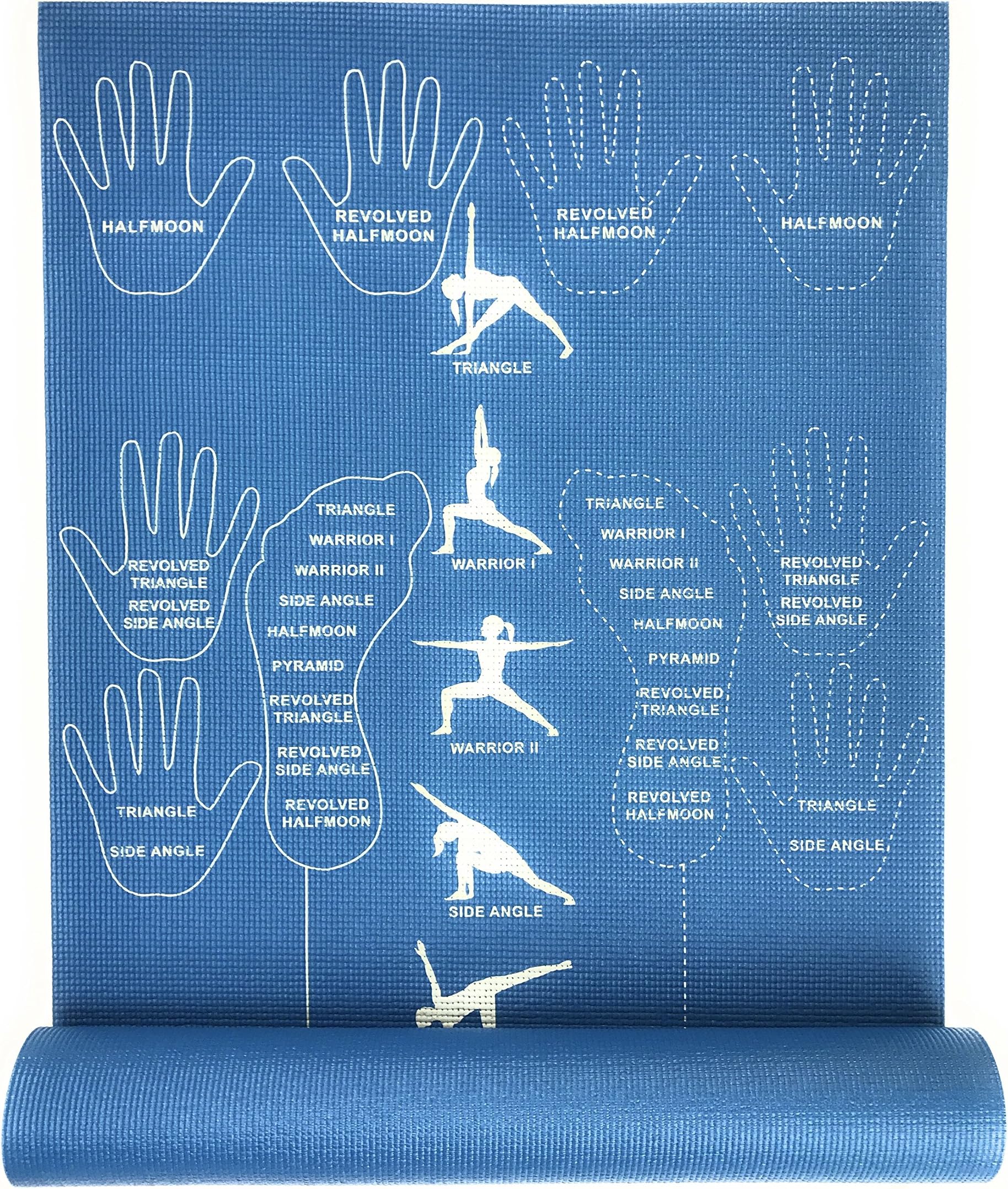 CopyCat Yoga Educational and Instructional Yoga Mat