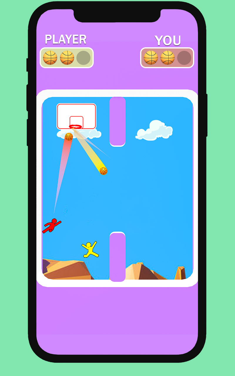 Basket Ball Battle! Flip Hero Basketball Dunk Shot Master Basketball