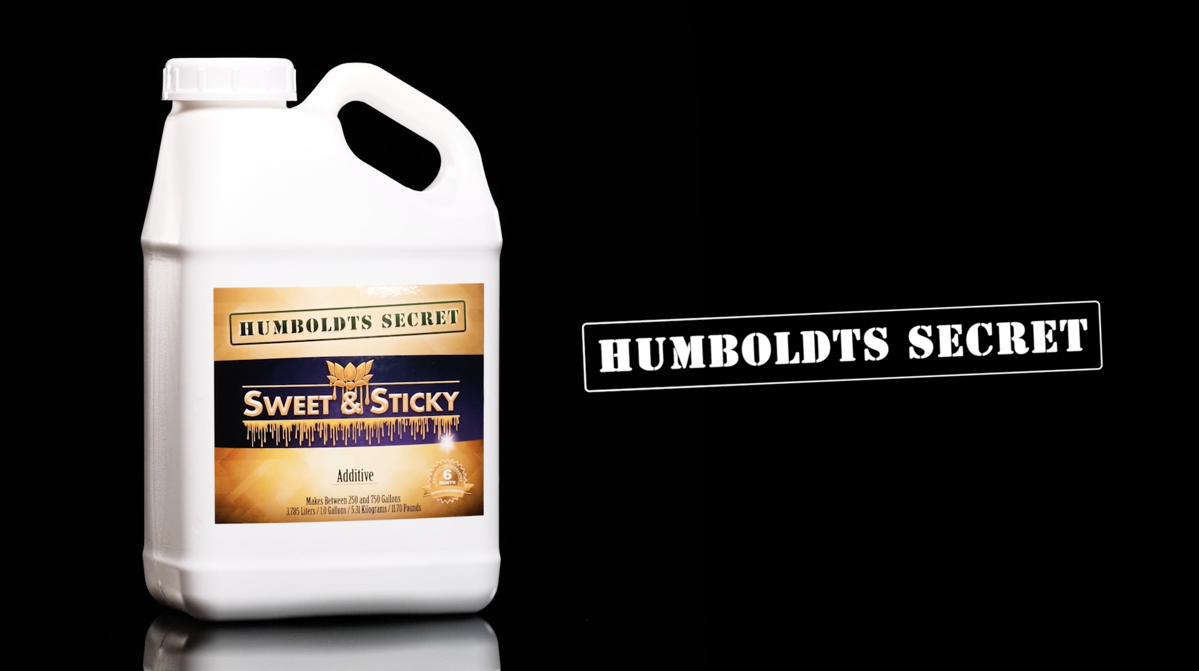 Humboldts Secret Sweet & Sticky Aditivo Líquido para Plantas 1 Galón miniatura 7