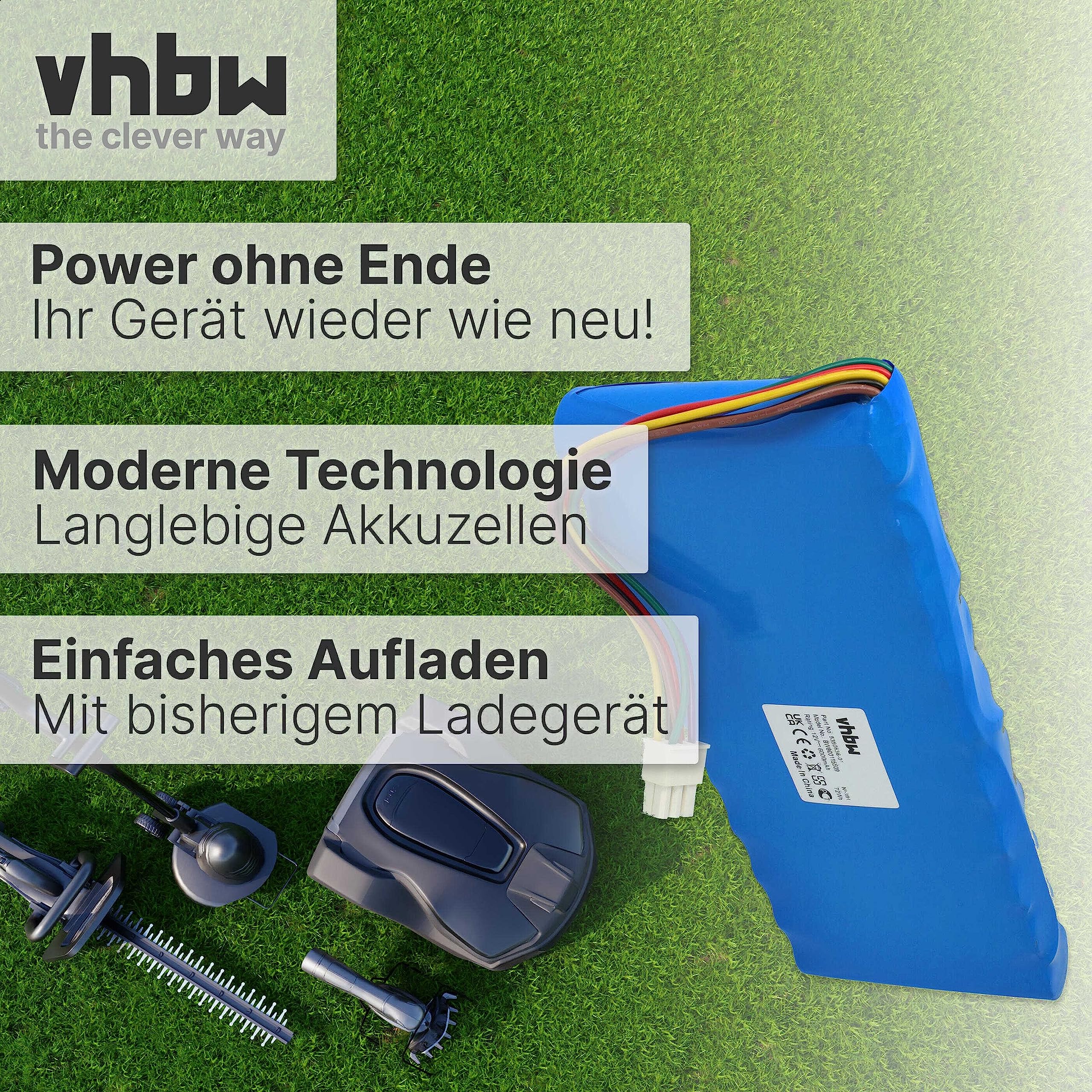 vhbw Batería Compatible con Husqvarna Automower G1 1998