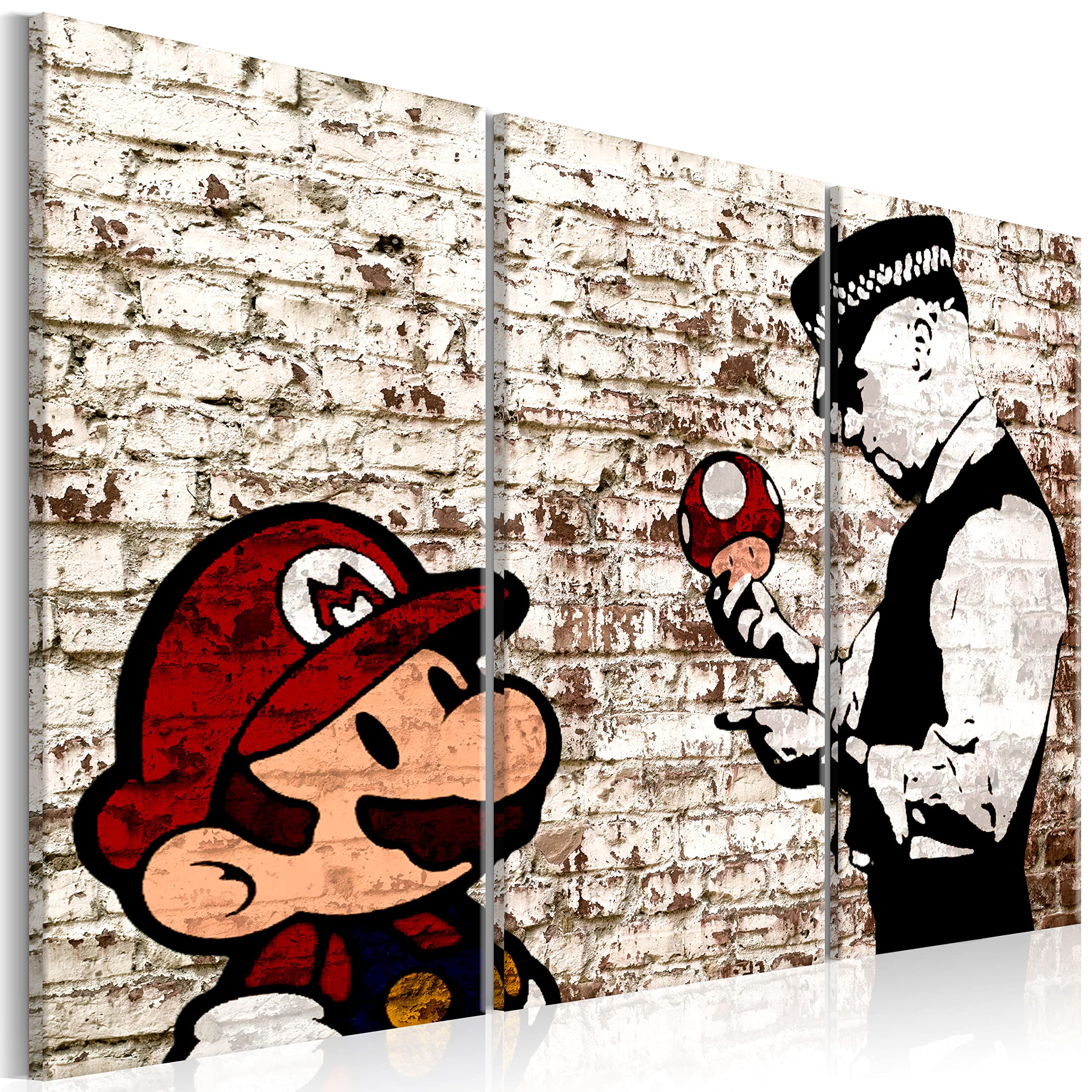 B&D XXL - Acrylglasbild Geschenke Heimdekoration, 60x40 cm, 3-teilig | Hochwertige Leinwand, sofort aufhängbar, ideal fürs Wohn- oder Schlafzimmer, wasserfest und lichtecht, langlebig, stilvoll