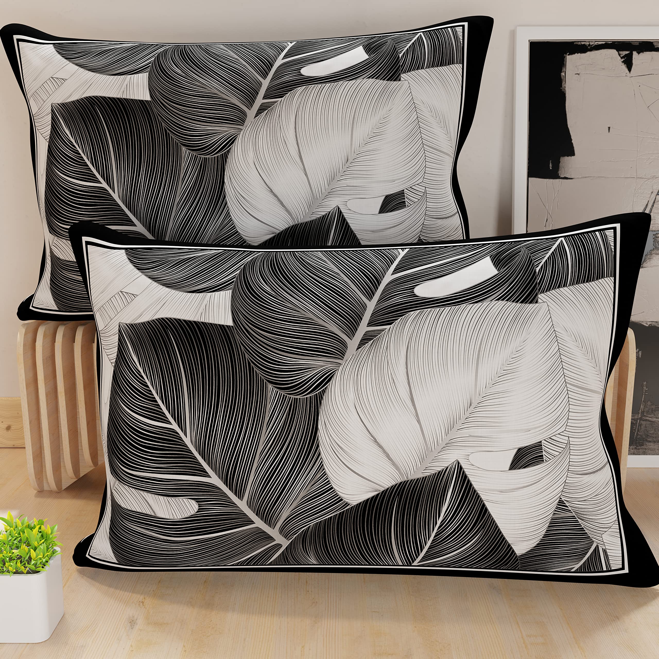 PETTI Artigiani Italiani – 2 Kissenbezüge 70x40 cm Mikrofaser – Sofakissenhüllen Dekokissen – Zierkissenbezüge für Couch, Bett, Wohnzimmer – Weiche Kissenhüllen mit modernem Design – Made in Italy