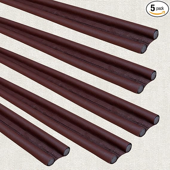 STONE Door Bottom Draft Gap Sealer Strip Stopper Guard for Home to Prevent Insects/Outside Dust/Indoor Cool & Heat Isolation/Weather & Sound Proof/Fully Flexible Floor Mounted(Size-42 inch) (5 Pcs)