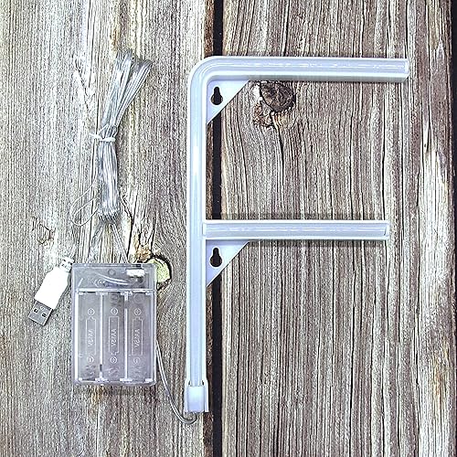 Miniatura 5 de Letrero con luces LED de neón, letras de neón decorativas para pared, letras del alfabeto, de la A a la Z y del 0 al 9 (blanco cálido - F)