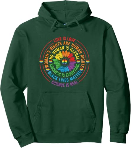 Miniatura 6 de Love is love - Sudadera con capucha LGBT Pride, Negro, S