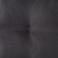 Vista 5 de Greendale Home Fashions Almohada cuadrada copetuda con funda extraíble, grande (40 pulgadas), color negro