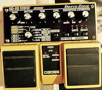 BOSS OD-20 ドライブゾーン ギターエフェクター 中古】 オーバードライブ ディストーション BOSS OD-20